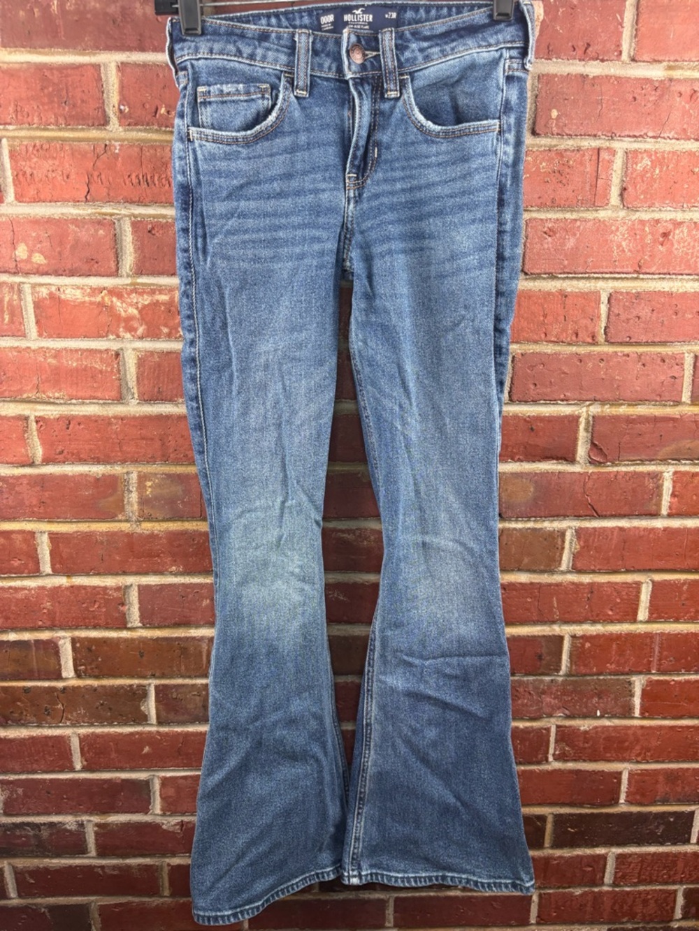 Hollister Low Rise Flare Jeans Size 000R